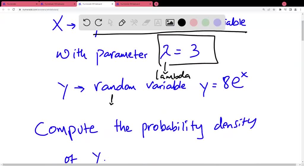 Solved Let X Be An Exponential Random Variable With Parameter