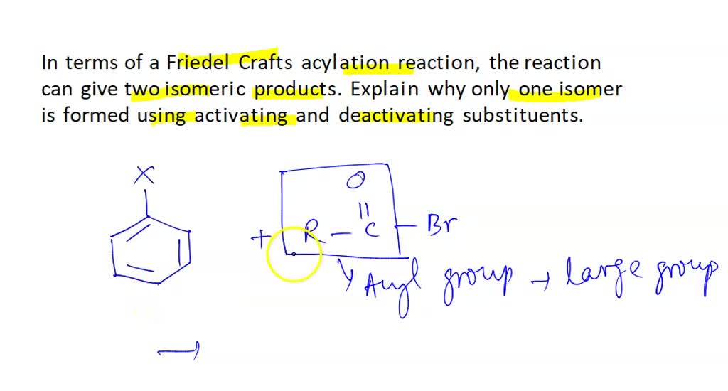 SOLVED Using The Compound 1 4 Dimethylbenzene And Acetyl Chloride