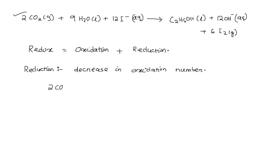 Solved Give Balanced Chemical Equations For The Following Reactions