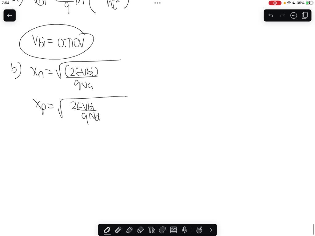 Solved Consider A Uniformly Doped Silicon Pn Junction At T K