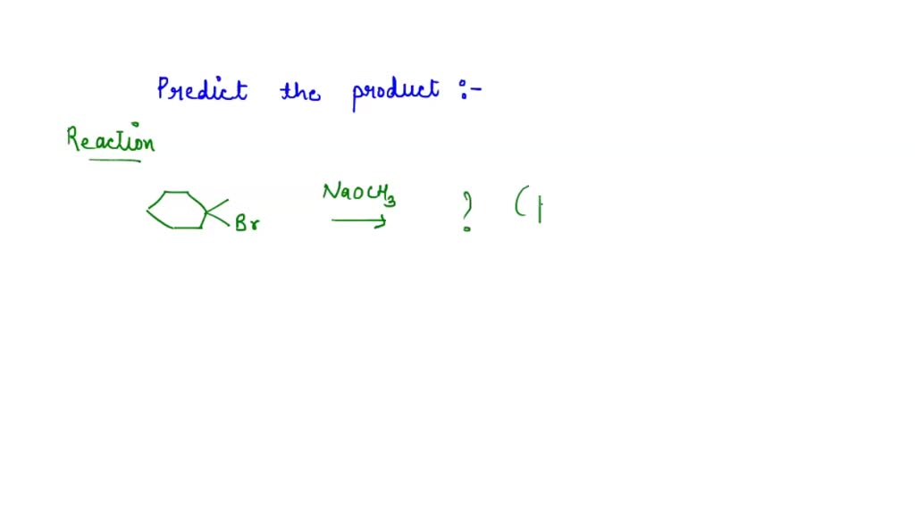 Solved Give The Major Elimination Product Of The Following Reaction