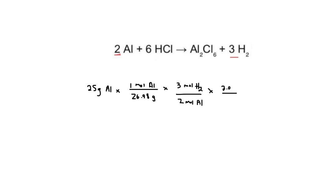 Solved Calculate The Mass Of Hydrogen Formed When Grams Of