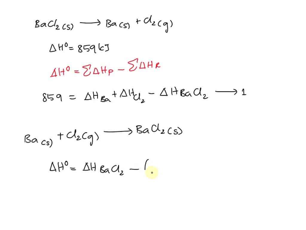 SOLVED The Standard Enthalpy Change For The Following Reaction Is 1538