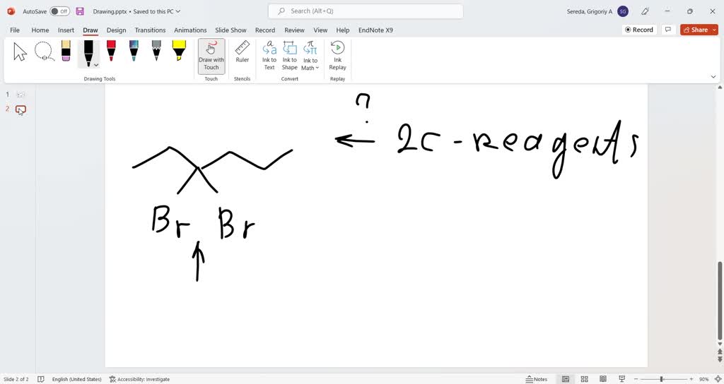 SOLVED Finish The Retrosynthesis Of The Following How Can You Prepare