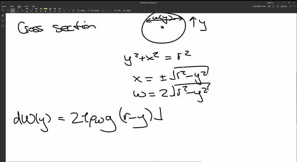 SOLVED Consider A Cylindrical Tank That Is Completely Filled With