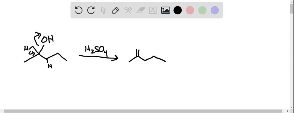 SOLVED Dehydration Of 2 Methyl 2 Pentanol Forms One Major And One