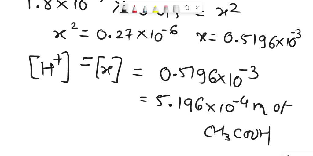 Solved Texts Q Calculate The Ph And Percent Ionization Of A M