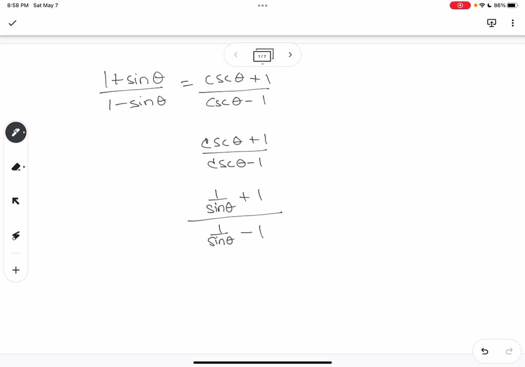 Solved Use The Appropriate Reciprocal Identity To Find The Exact Value