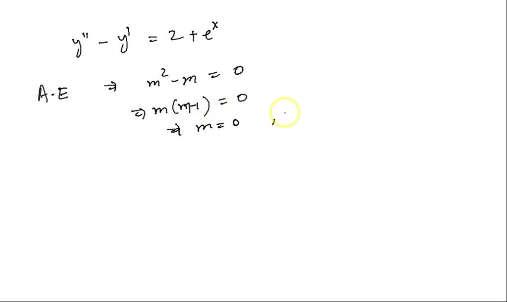 Solved For The Method Of Undetermined Coefficients The Assumed Form