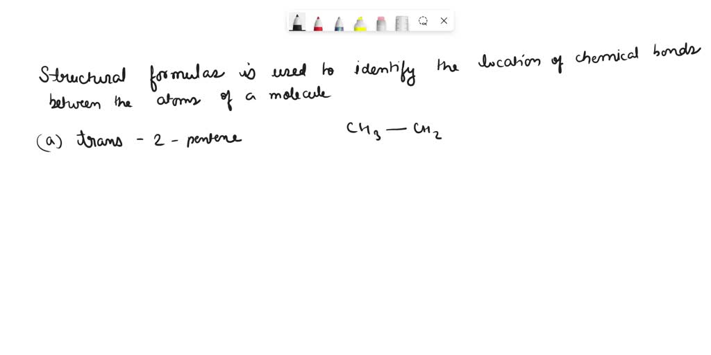 Solved Write Structural Formulas For The Following Compounds Trans