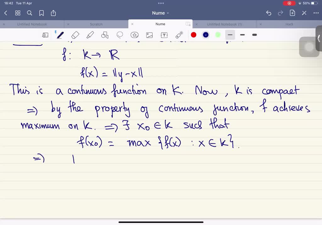 Solved Let K Be A Non Empty Closed Convex Subset Of A Hilbert Space H