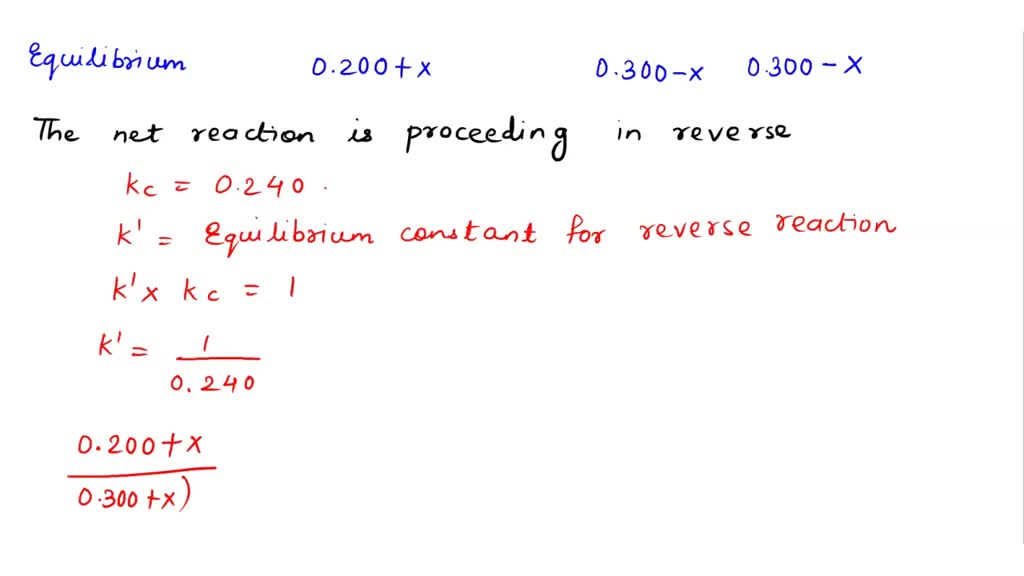 Solved Part B Based On Kc Value Of And The Given Data Table