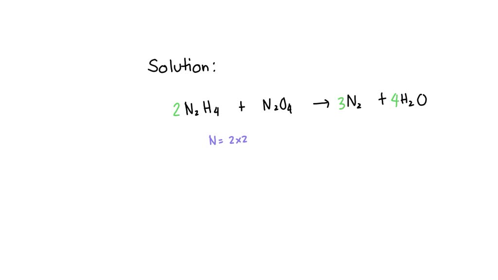 Solved Balance The Following Chemical Equation N H No H O