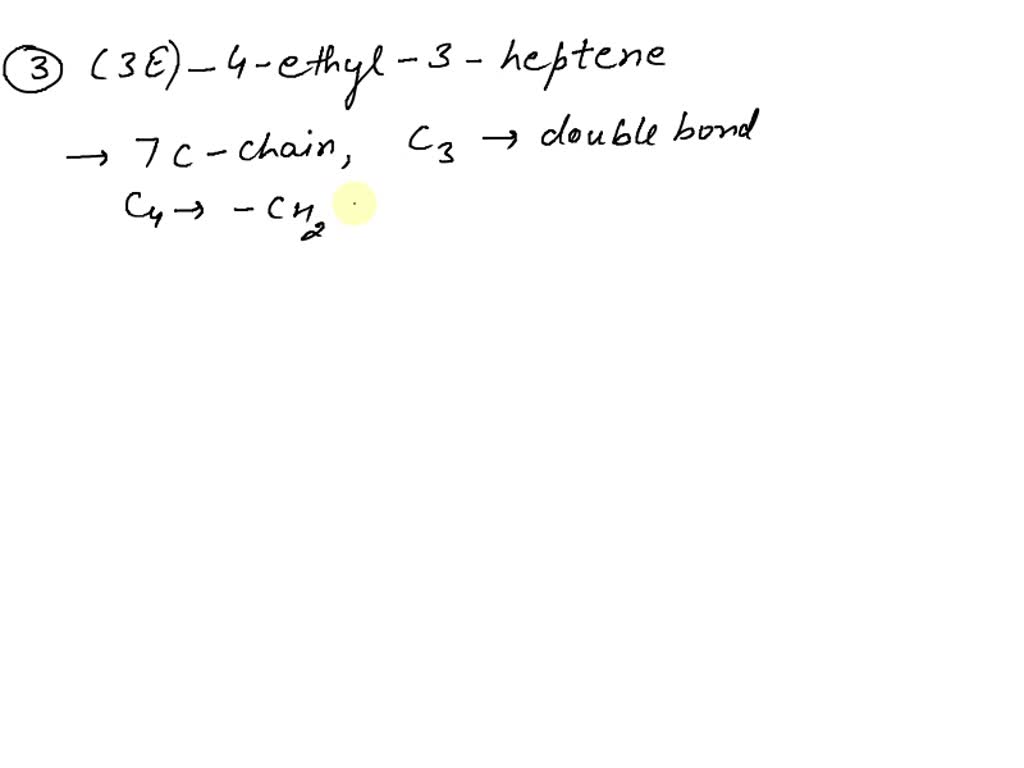 SOLVED Draw The Structure Corresponding To Each Of The Following