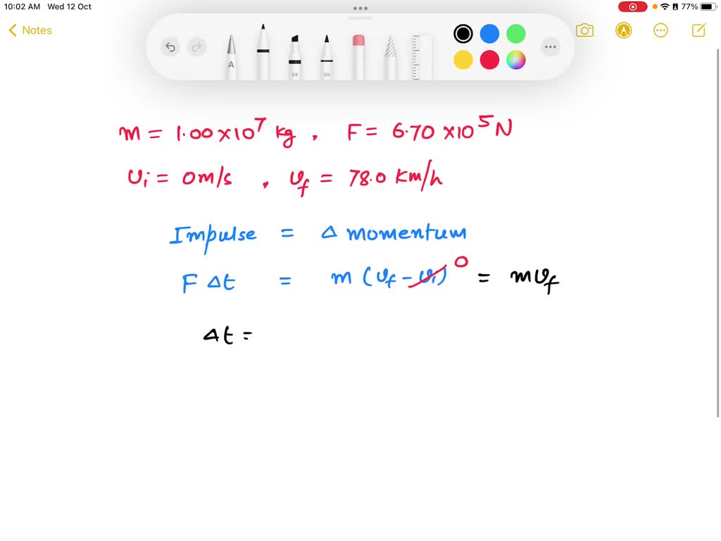 SOLVED A Train Locomotive Pulls A Train With A Mass Of 1 00 107 Kg On