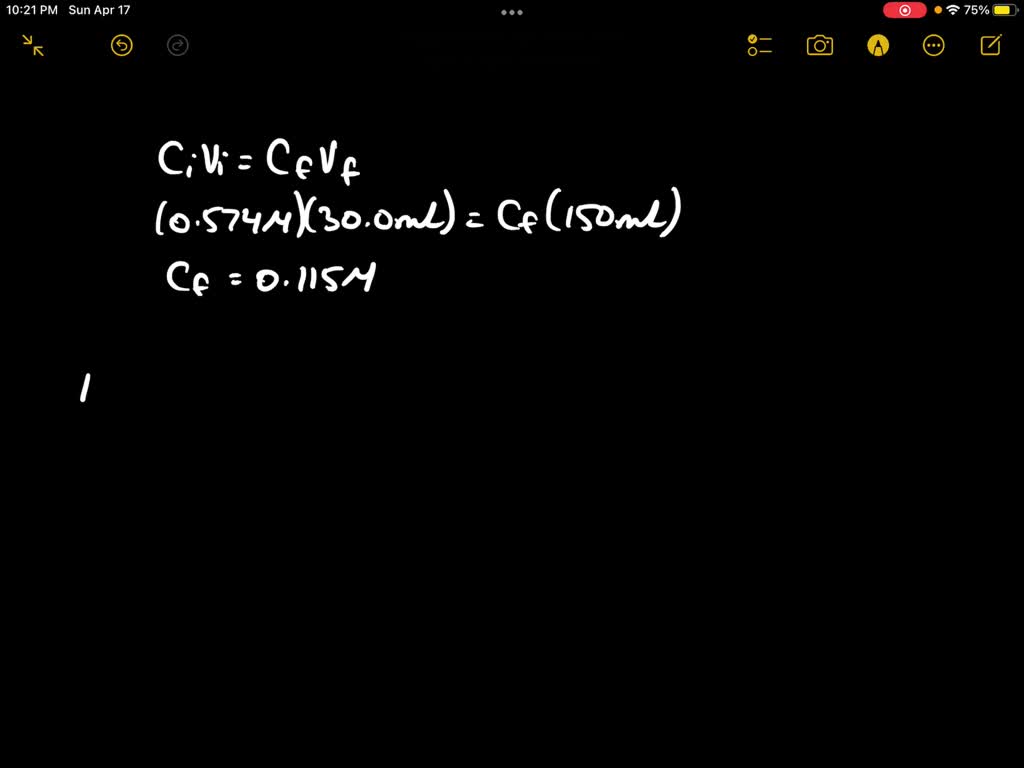 Solved Calculate The Concentration M Of Sodium Ions In A Solution