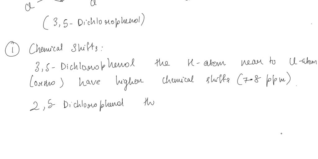 Solved Using H Nmr How Would You Distinguish Between The Two