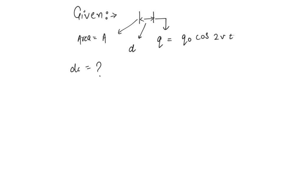 Solved Know Q Cv Defines Capacitance U Cv Energy Stored In A