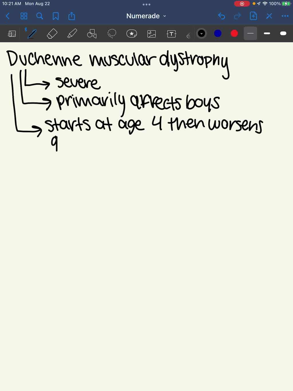 Solved Duchene Muscular Dystrophy