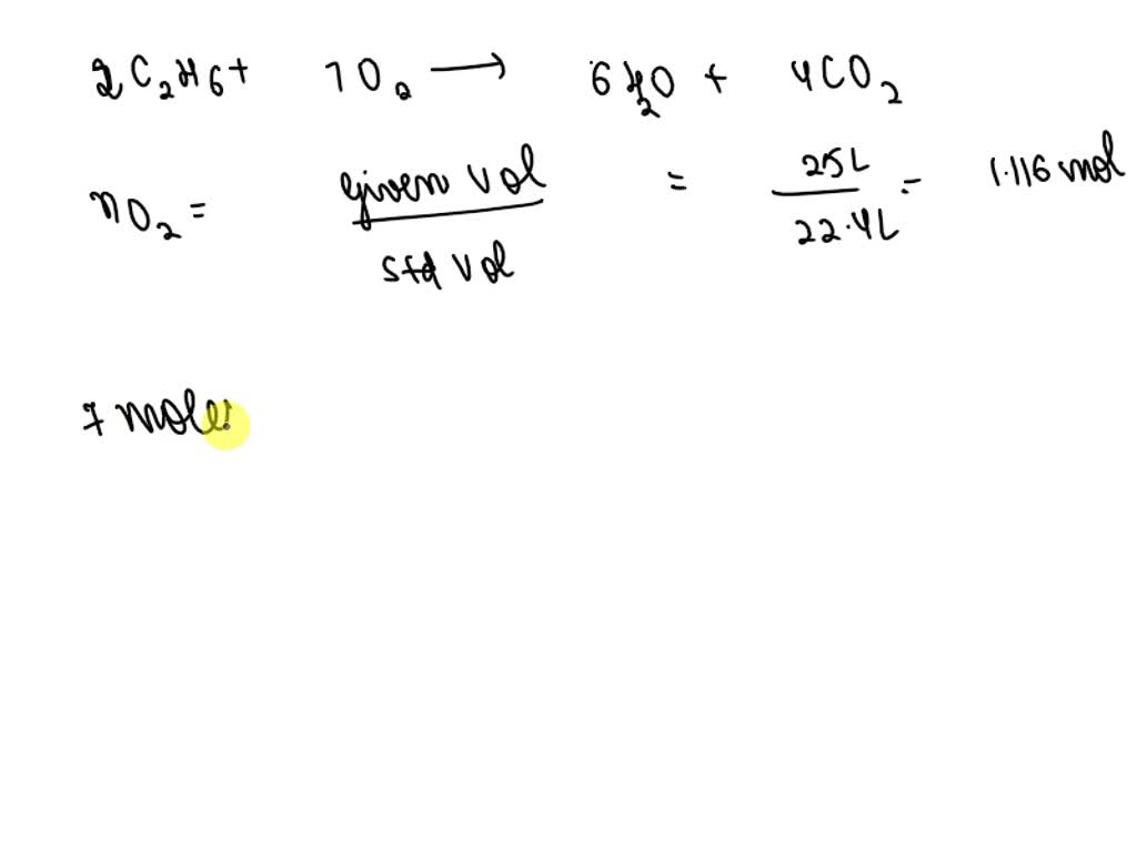 SOLVED Using The Equation Below Determine The Volume In Liters Of CO2