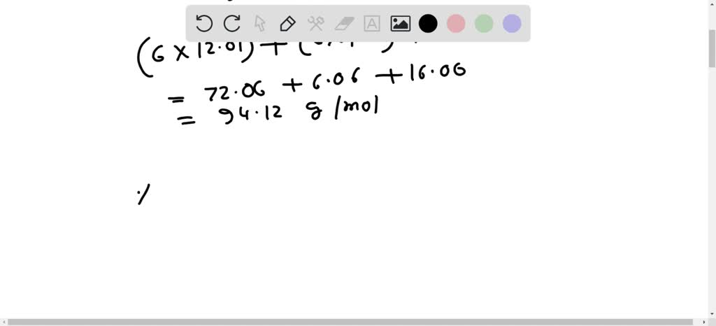 Solved Calculate The Percent Carbon By Mass In Phenol C H Oh Show