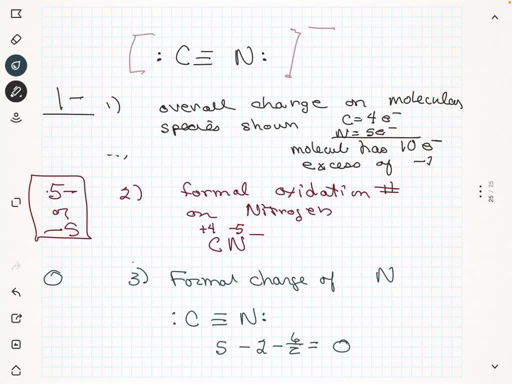 SOLVED C N For The Lewis Diagram Above Determine The Overall