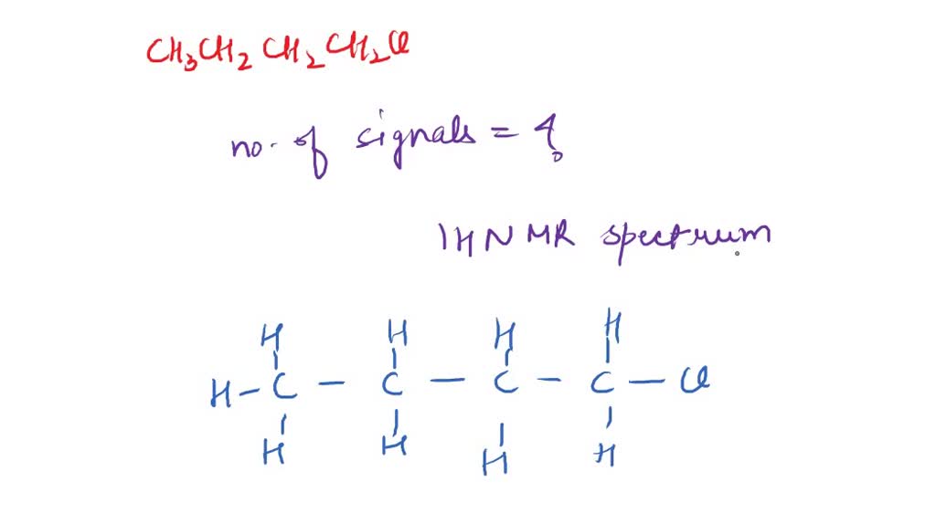 Solved How Many Signals Would You Expect To See In The H Nmr Spectrum