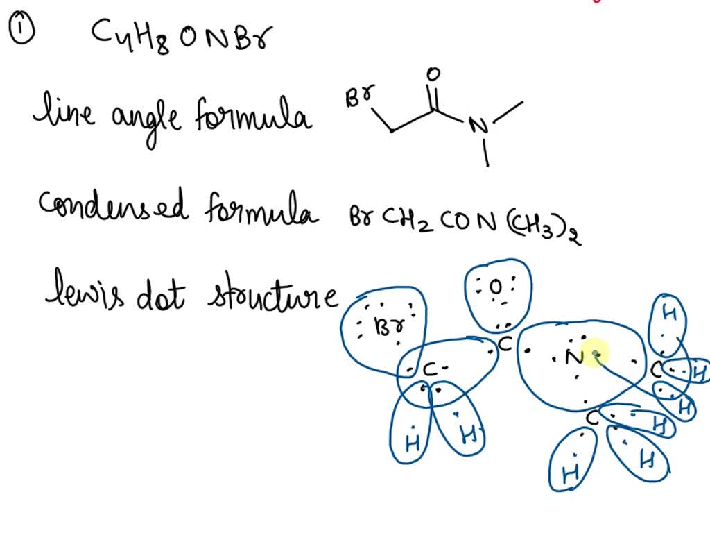 Solved Draw One Lewis Structure Including Lone Pairs One Line