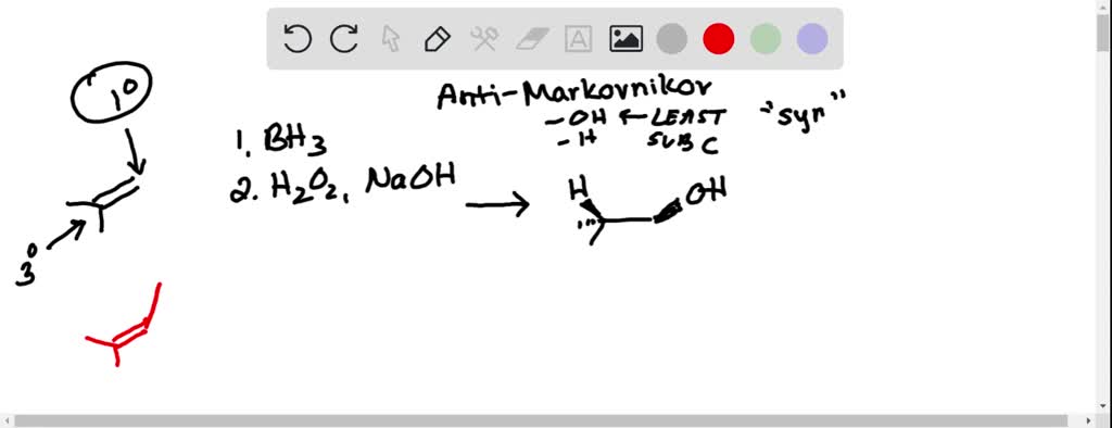 SOLVED Draw The Epoxide Formed When The Following Alkene Is Treated