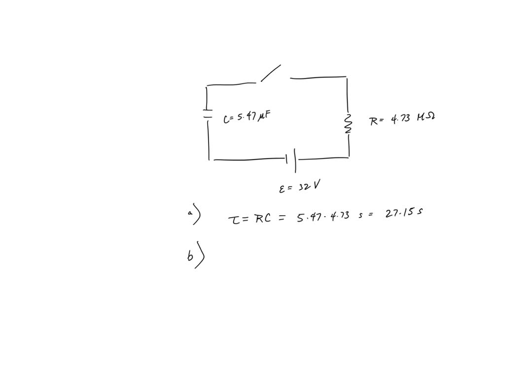 Solved The Figure Below Shows A Capacitor With Capacitance C