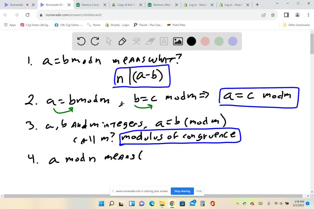 SOLVED 1 Define A Relation R On The Set Of All Integers Z As Follows