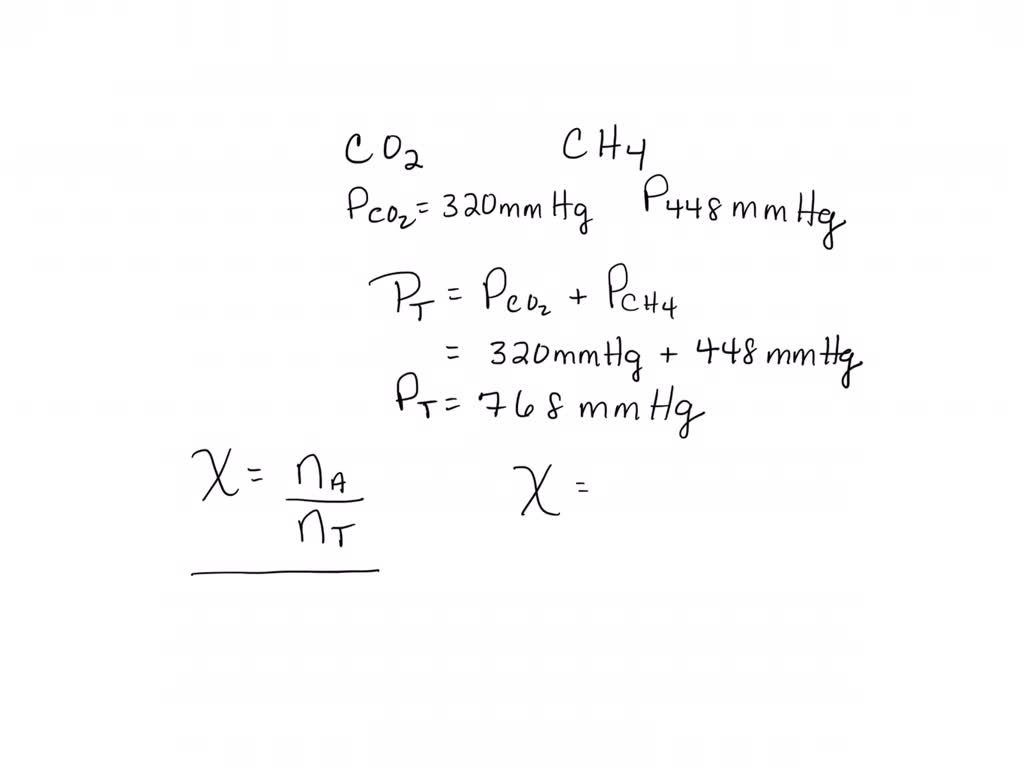 Solved A Mixture Of Carbon Dioxide And Methane Gases Contains Carbon