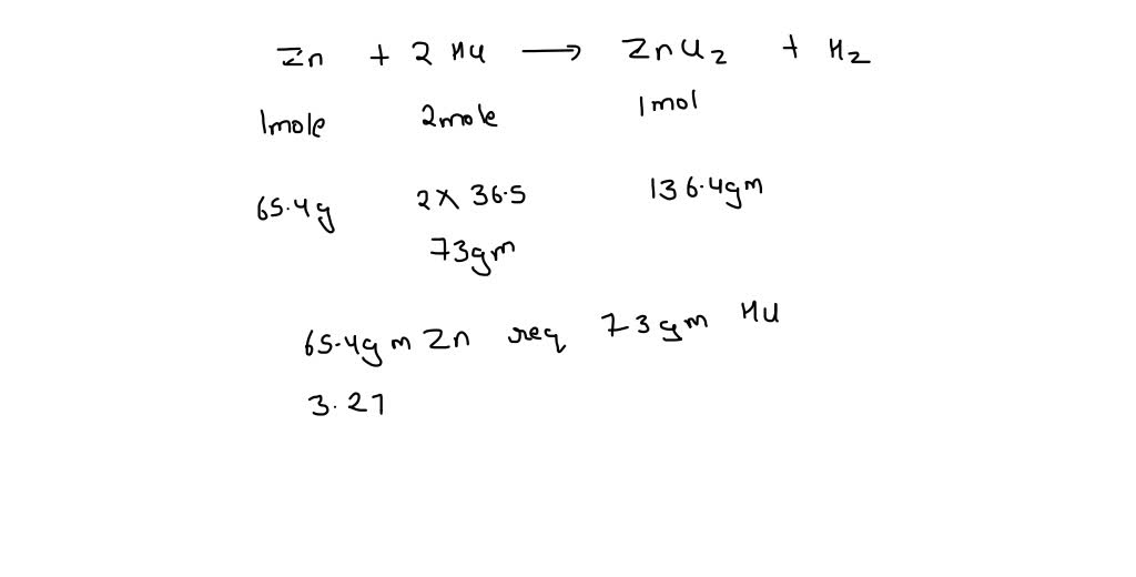 SOLVED Zinc Chloride ZnCl2 Is 52 02 Chlorine By Mass What Mass Of