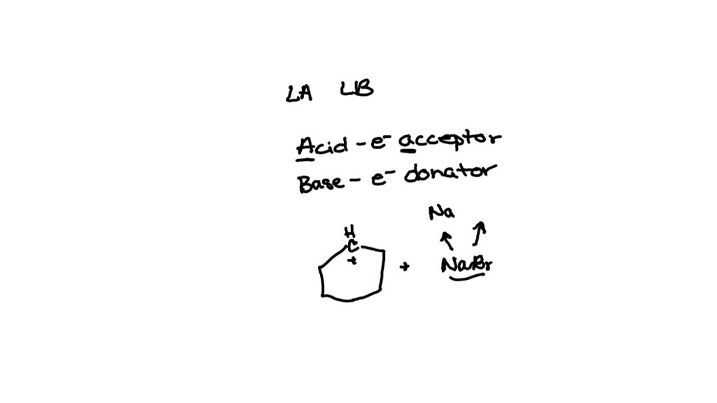 Solved Draw The Organic Product Of The Lewis Acid Base Reaction Shown