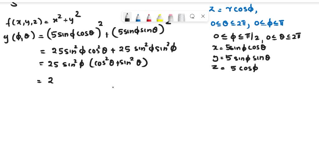 Solved Evaluate The Surface Integral S X Y Ds Using A