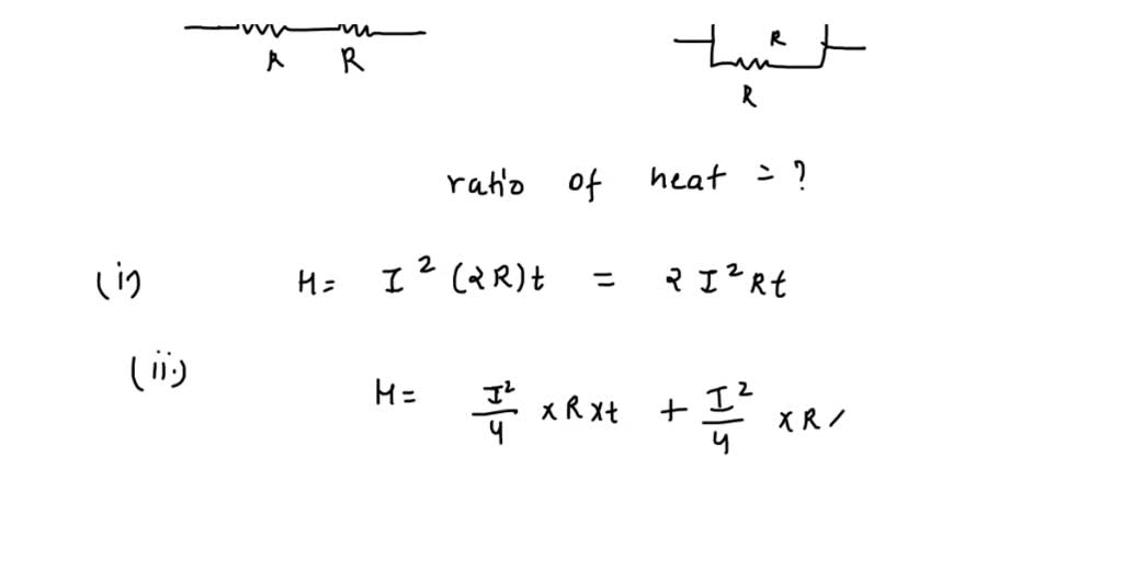 Two Identical Resistor Are First Are First Connected In Series And Then