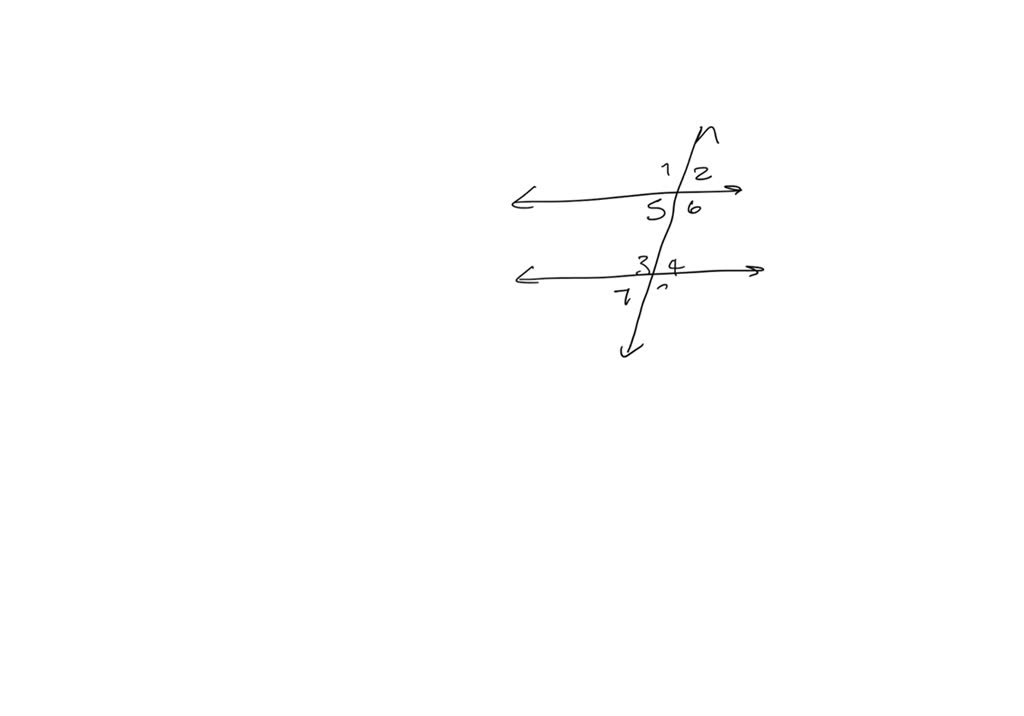 Solved Identify A Pair Of Corresponding Angles In The Diagram The