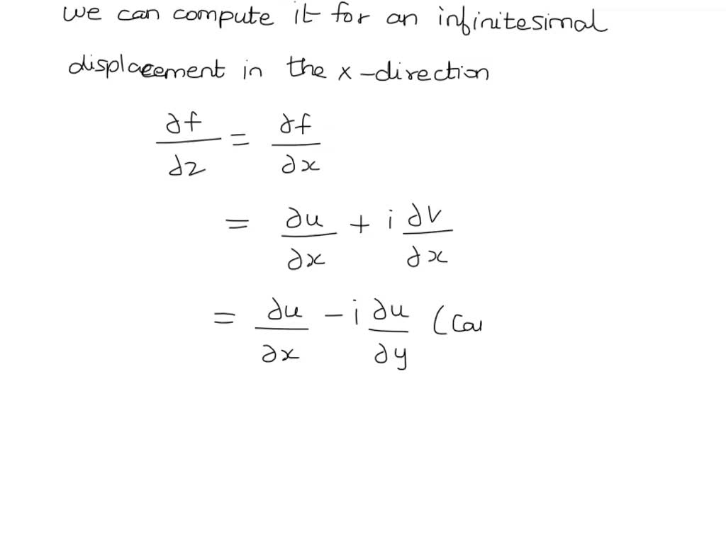 Solved Two Dimensional Irrotational Fluid Flow Is Conveniently