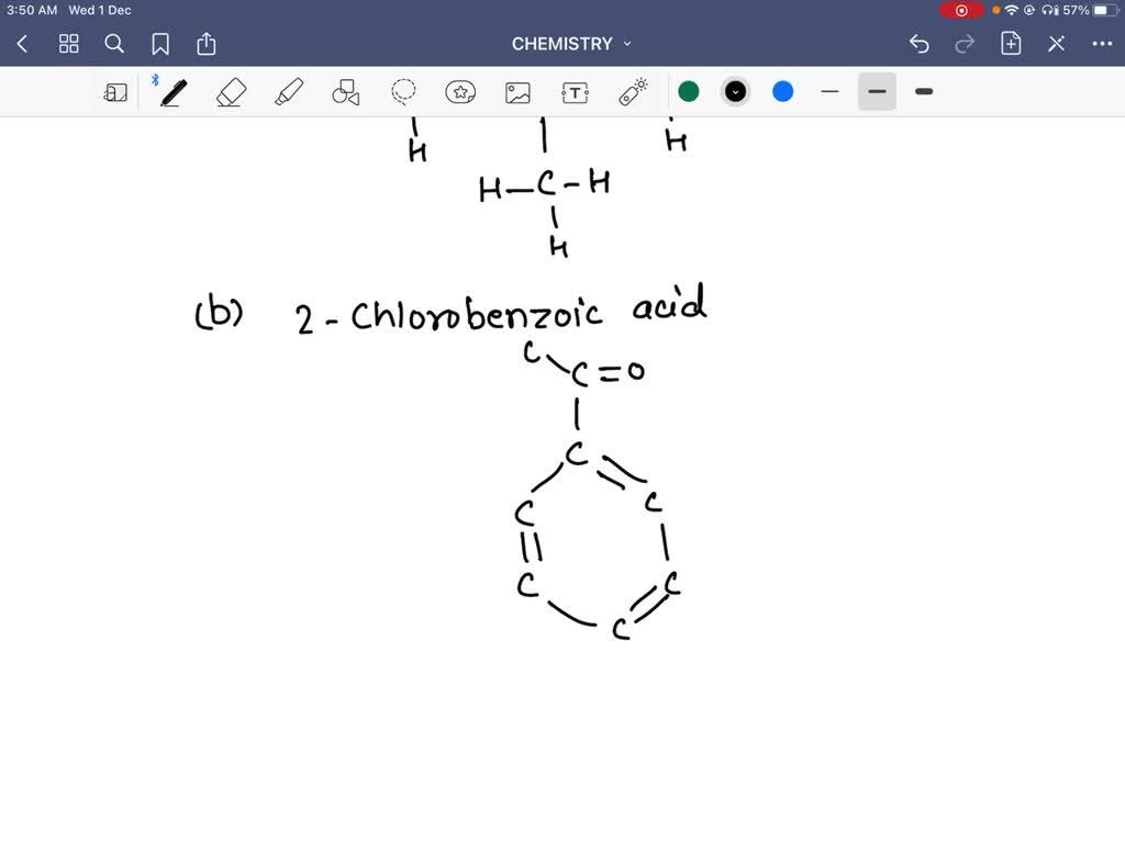 SOLVED Draw A Structural Formula For Each Of The Following A 3