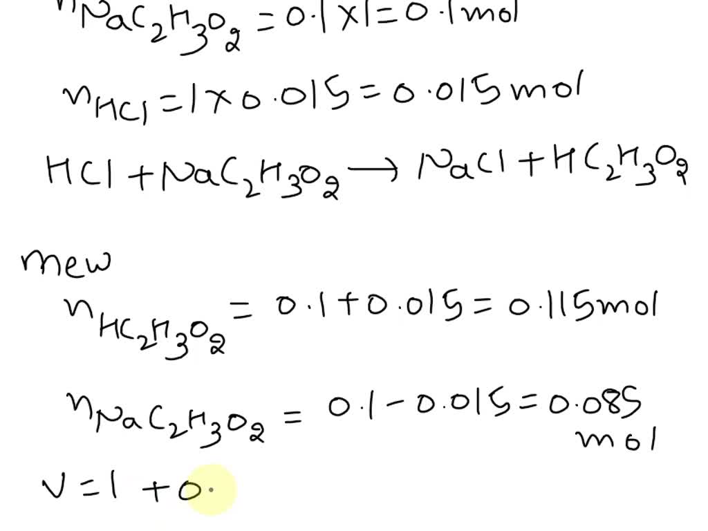 Solved A L Buffer Solution Contains M Mol Hc H O And