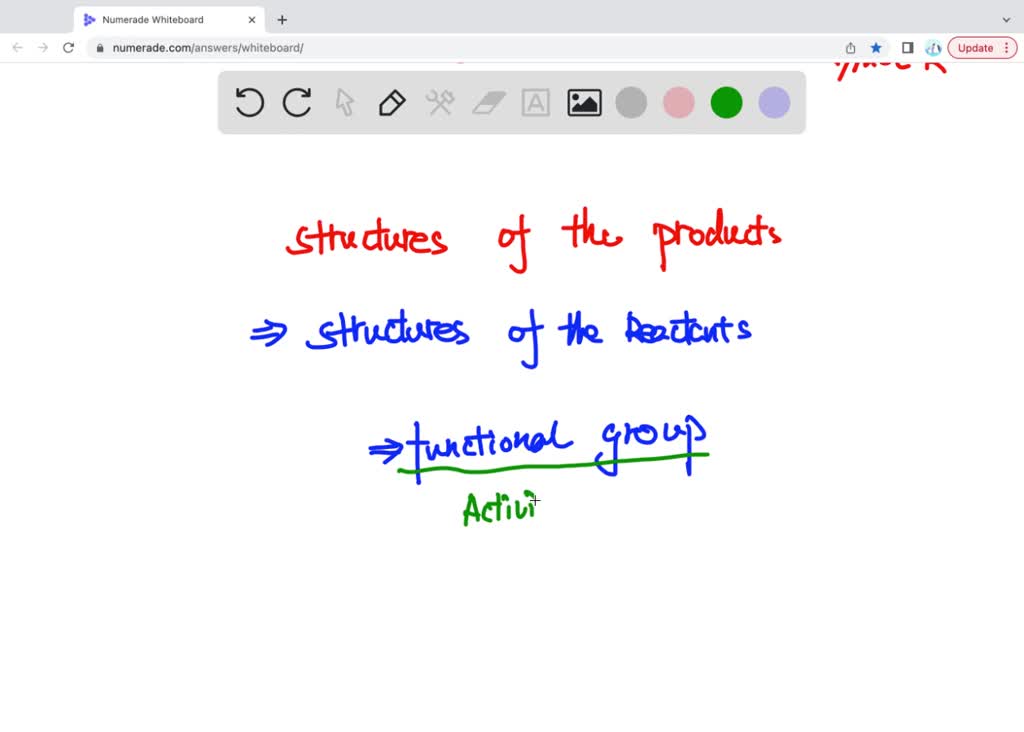 Solved Draw The Products Formed In Each Reaction