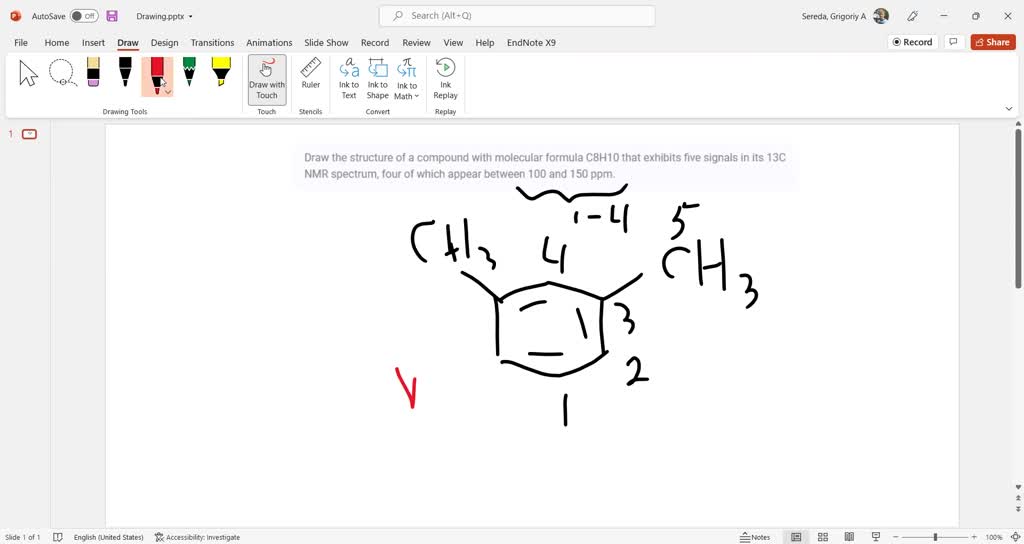 SOLVED Draw The Structure Of A Compound Consistent With The Following