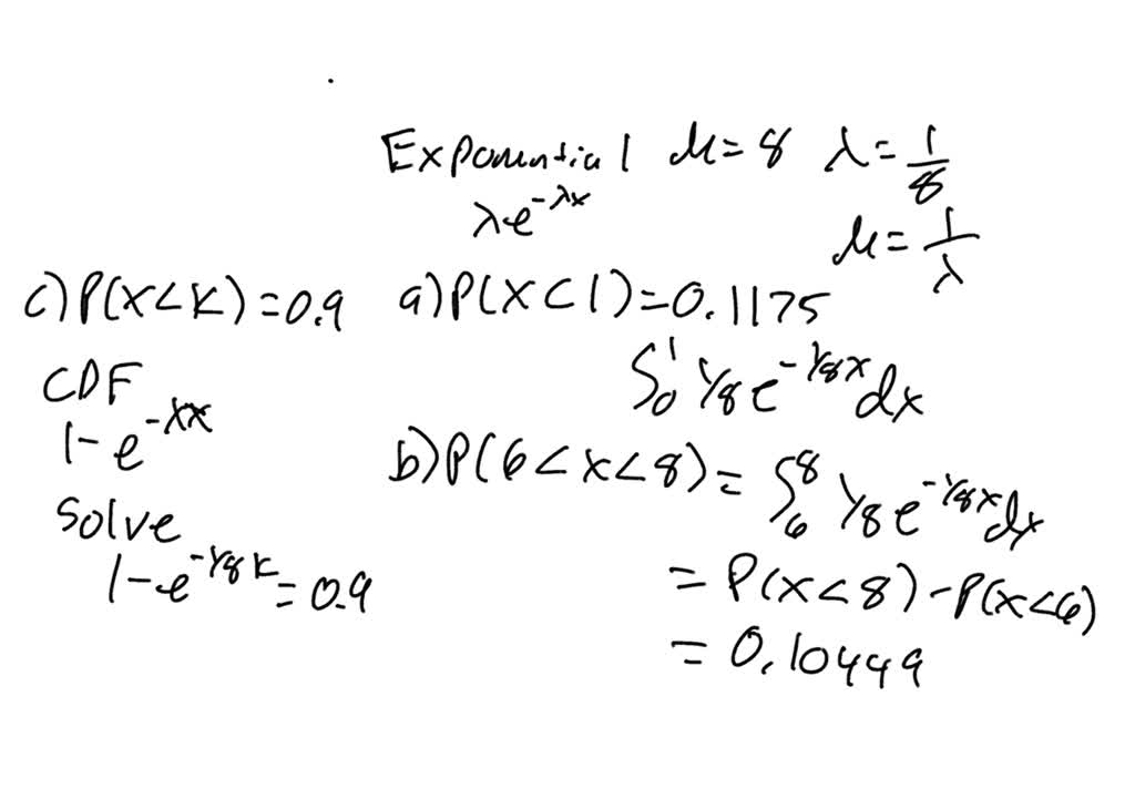 Solved Suppose That The Longevity Of A Light Bulb Is Exponential With