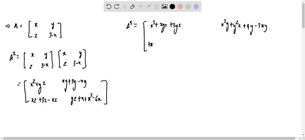 Solved The Trace Of A Square Matrix Is Defined To Be The Sum Of Its