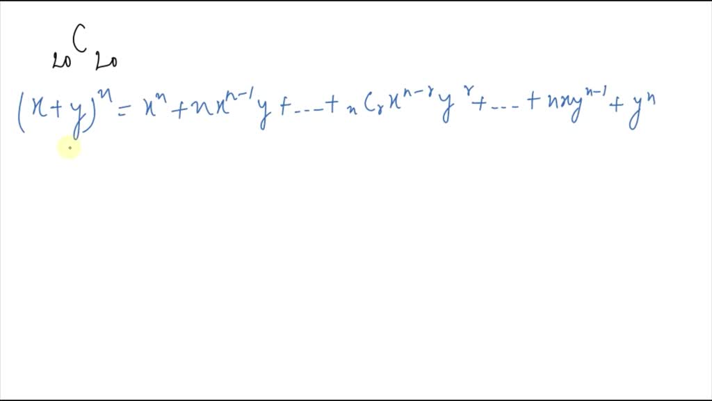 Solved Finding A Binomial Coefficient In Exercises Find The