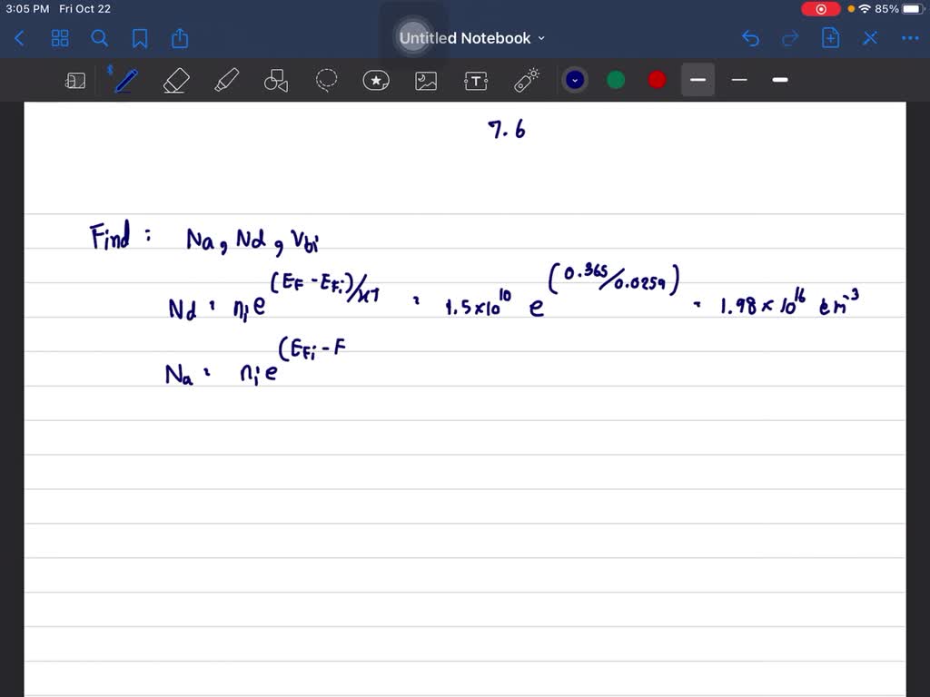 Solved The P Type Region Of A Silicon P N Junction Is Doped With