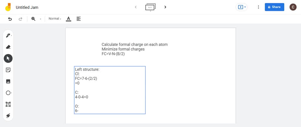 SOLVED The Following Are Two Lewis Structures That Can Be Drawn For