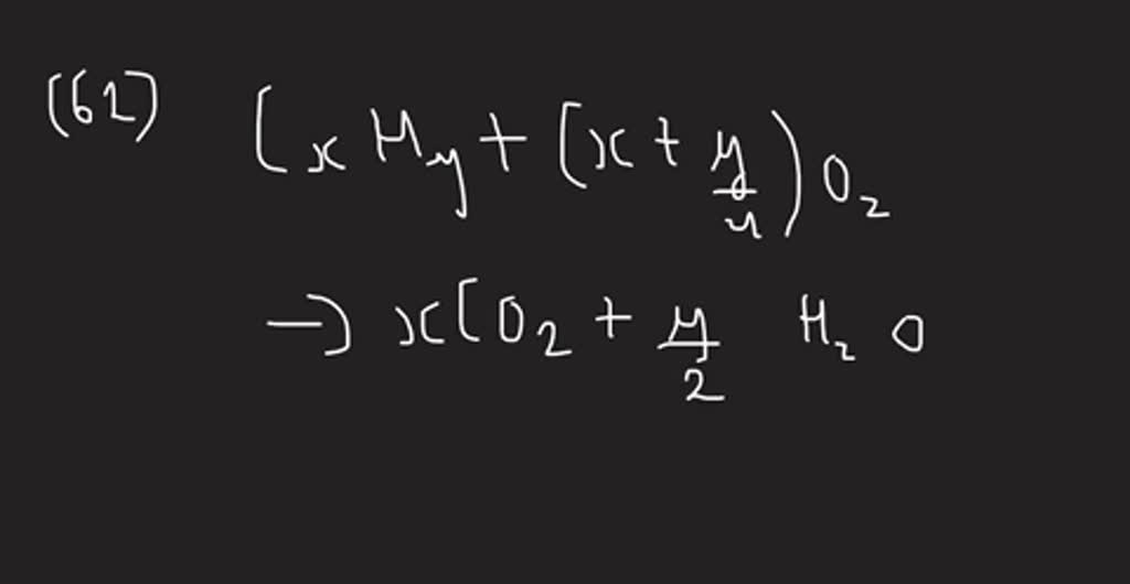 SOLVED About 15 ML Of A Gaseous Hydrocarbon Requires 45 ML Of Oxygen