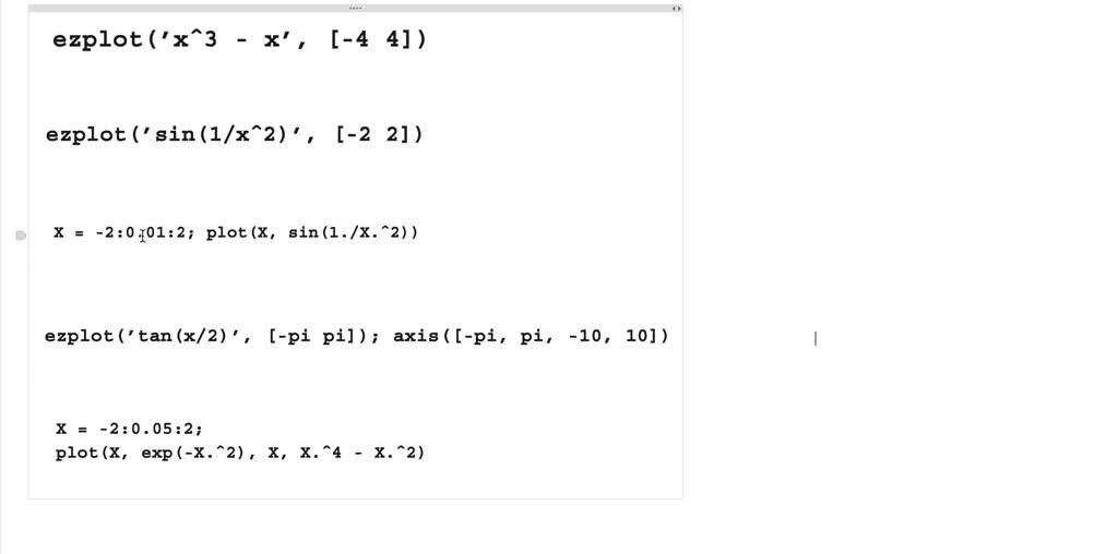 Solved Plot The Step Responses For Problem Using Matlab