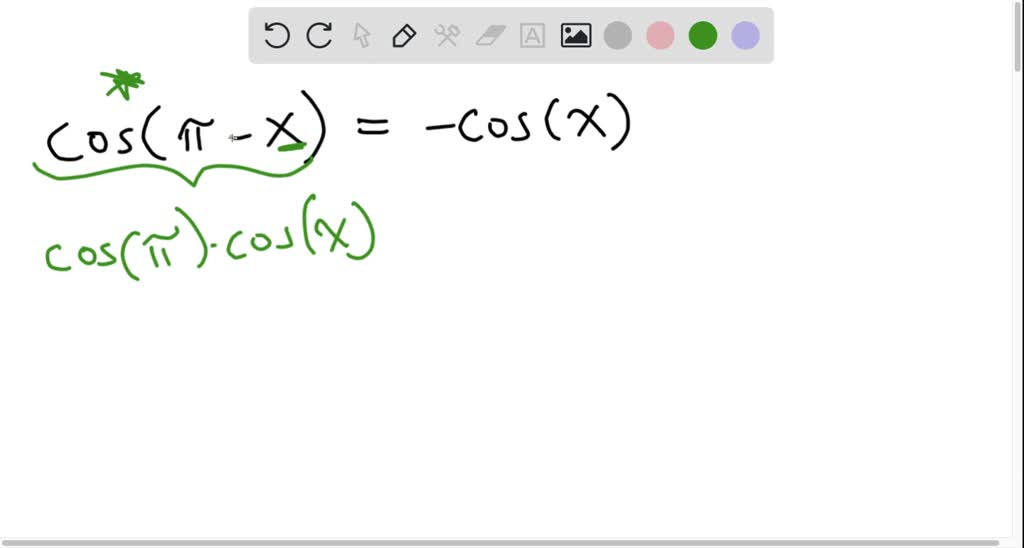 Solved Verify Each Identity Cos X Cosx